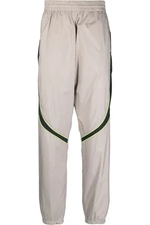 Givenchy Bukser, Herre, Grå, S, Uld, Grå Track Pants med Logo-Detalje