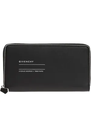 Givenchy Tilbehør, Dame, Sort, ONE SIZE, Læder, Logoed Læderpung