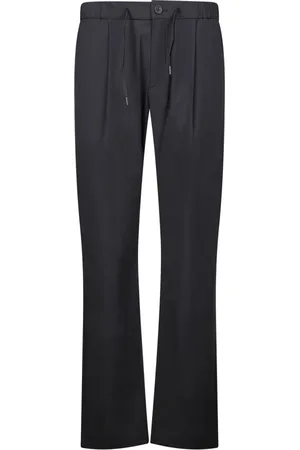 HERNO Bukser, Herre, Sort, S, Nylon, Minimalistiske sorte nylon elastiske bukser