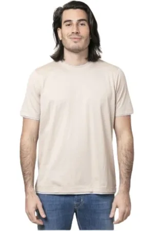 Gran Sasso Top, Herre, , L, Bomuld, Kortærmet T-shirt