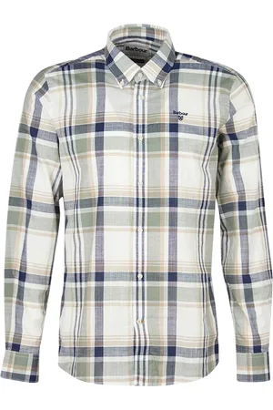 Barbour Skjorte, Herre, Flerfarvet, M, Bomuld, Kidd Skjorte