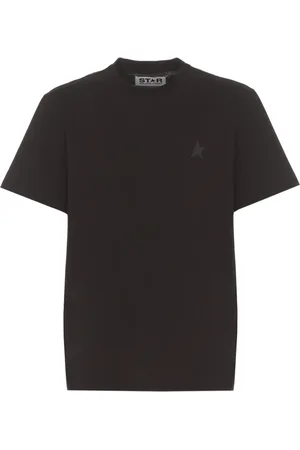 Golden Goose Top, Herre, Sort, S, Bomuld, Regular Fit Journey T-Shirt