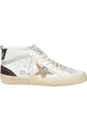 Golden Goose Sko, Dame, Flerfarvet, 36 EU, Læder, Vintage Glitter Sneakers