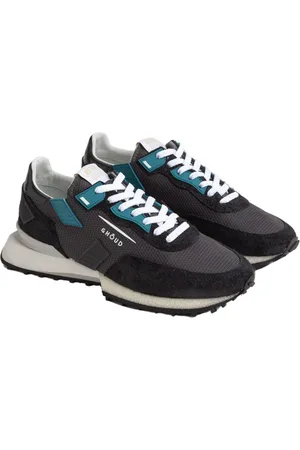 Ghoud Sko, Herre, Blå, 43 EU, Læder, Rush Groove Sneakers