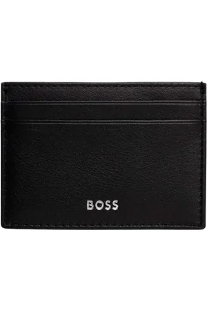 HUGO BOSS Tilbehør, Herre, Sort, ONE SIZE, Læder, Randy Læderkortholder - Sort