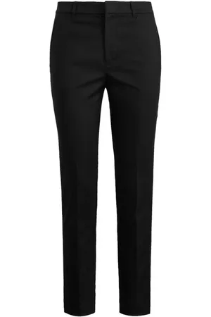 Ralph Lauren Bukser, Dame, Sort, L, Bomuld, Lakythia Slim Leg Pant