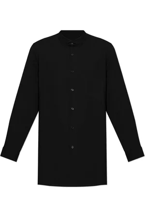 Y-3 Skjorte, Herre, Grå, XL, Tyl, Skjorte med lomme