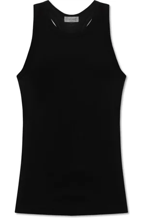 Y-3 Top, Herre, Sort, L, Bomuld, Ærmeløs top