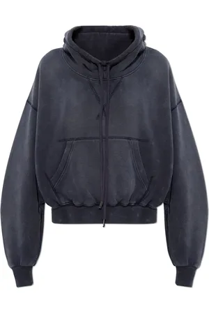 R13 Sweathshirts & Hoodies, Dame, Grå, L, Bomuld, Hoodie
