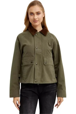 Ralph Lauren Jakke, Dame, Grøn, M, Overgangsjakke