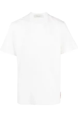 Golden Goose Top, Herre, Hvid, S, Bomuld, Regular T-Shirt