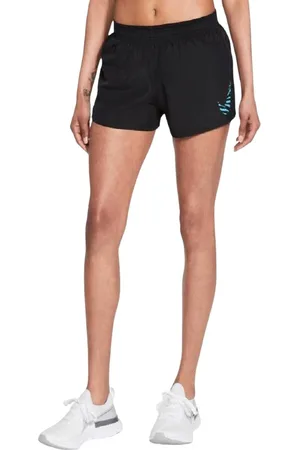 Nike Sport, Dame, Sort, XL, Polyester, Træningsshorts Icon Clash