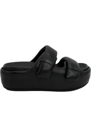 Ash Sko, Dame, Sort, 36 EU, Wedges sandaler med flad hæl