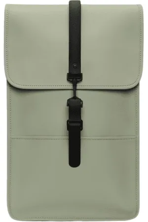 Rains Taske, unisex, Grøn, ONE SIZE, Uld, Modern Vandtæt Rygsæk med Laptoplomme