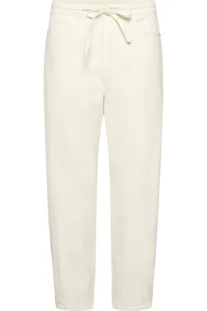 Kaffe Bukser, Dame, Hvid, L, Denim, Højtaljede Jeans Off Denim