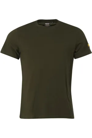 Barbour Top, Herre, Grøn, L, Bomuld, Devise T-Shirt