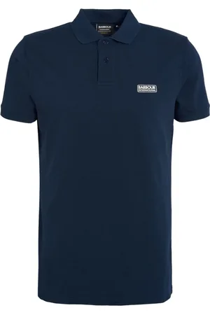 Barbour Top, Herre, Blå, 2XL, Polo Bluser