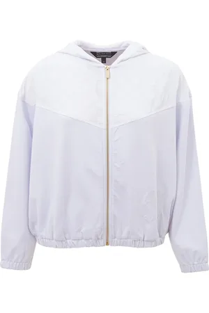 Armani Exchange Jakke, Dame, Hvid, S, Uld, Stilful Let Jakke
