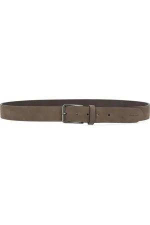 Gianni chiarini Tilbehør, Herre, Brun, 105 CM, Læder, Fladt Bælte Havana Stil