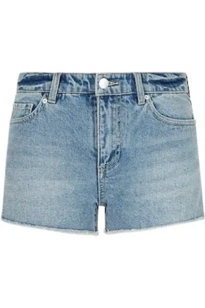 Armani Exchange Shorts, Dame, Blå, W27, Jeans Shorts