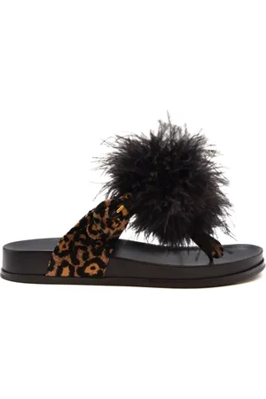 Aquazzura Sko, Dame, Flerfarvet, 36 EU, Uld, Stilede Sandaler