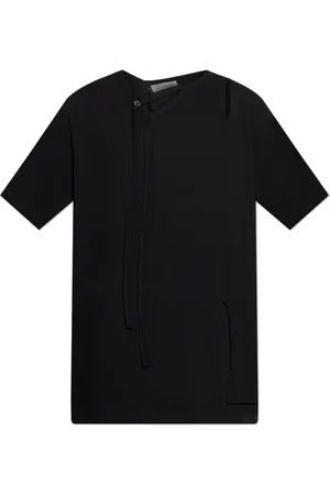 Y-3 Top, Herre, Sort, L, Bomuld, T-shirt med slidse
