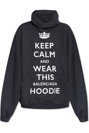 Balenciaga Sweathshirts & Hoodies, Dame, Sort, S, Bomuld, Hoodie