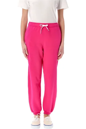 Ralph Lauren Bukser, Dame, Lyserød, M, Uld, Klassiske joggingbukser