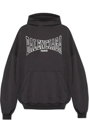 Balenciaga Sweathshirts & Hoodies, Herre, Grå, L, Bomuld, I Love Paris & Hættetrøje Large Fit
