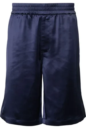 Axel Arigato Shorts, Herre, Blå, XS, Satin, Coast Satin Deck Shorts