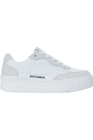 Roberto Cavalli Sko, Dame, Hvid, 40 EU, Sneakers