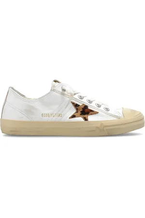 Golden Goose Sko, Dame, Hvid, 36 EU, Læder, V-Star 2 Sneakers
