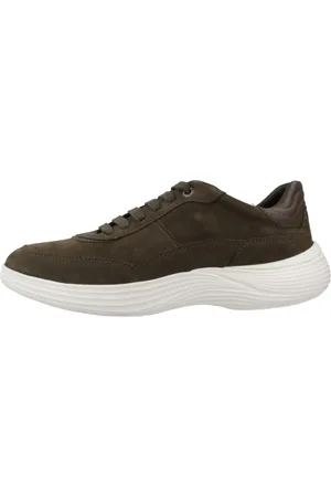 Geox Sko, Herre, Grøn, 42 EU, U Fluctis Sneakers