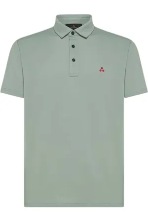Peuterey Top, Herre, Grøn, XL, Uld, Mintgrøn Polo Mezzola 02
