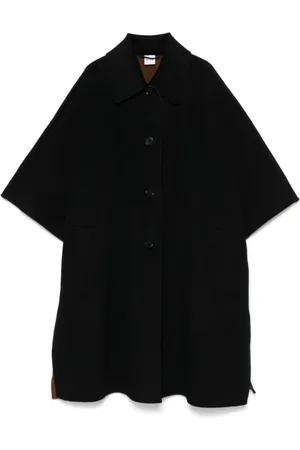 Aspesi Frakke, Dame, Sort, XS, Uld, Enkeltradet Frakke