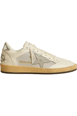 Golden Goose Sko, Herre, Hvid, 40 EU, Retro Ball Star Sneakers