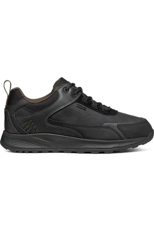 Geox Sko, Herre, Sort, 43 EU, Polyester, Sort Fritidssneakers
