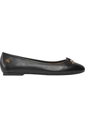 Ralph Lauren Sko, Dame, Sort, 41 EU, Sort Ballerina Sko