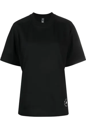 adidas Top, Dame, Sort, S, Bomuld, Logotee