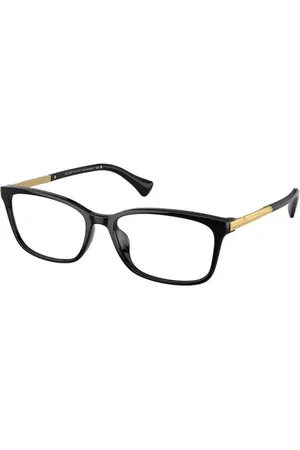 Ralph Lauren Tilbehør, unisex, Sort, 55 MM, Uld, Solbriller med sorte stel