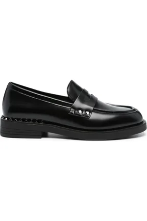 Ash Sko, Dame, Sort, 36 EU, Læder, Høje Loafers