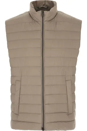 HERNO Jakke, Herre, Grå, L, Uld, Piumini Vest