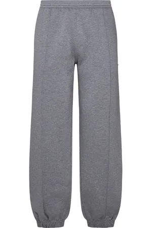 Givenchy Bukser, Herre, Grå, L, Bomuld, Lysegrå bomulds joggingbukser