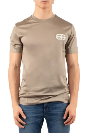 Emporio Armani Top, Herre, , S, Uld, Stilfuld T-shirt til mænd