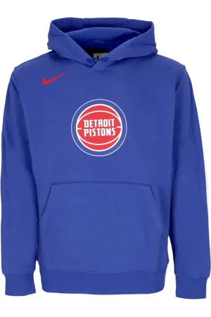 Nike Sweathshirts & Hoodies, Herre, Blå, S, Bomuld, Detroit Pistons Club Hoodie