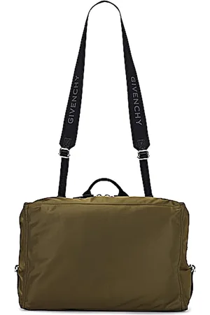Givenchy Taske, Herre, Grøn, ONE SIZE, Uld, Stilfuld læderskuldertaske