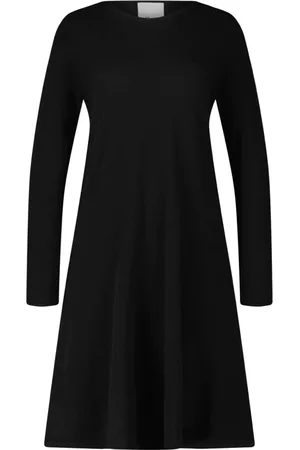 Allude Kjole, Dame, Sort, M, Cashmere, Cashmere Strikkede Kjole