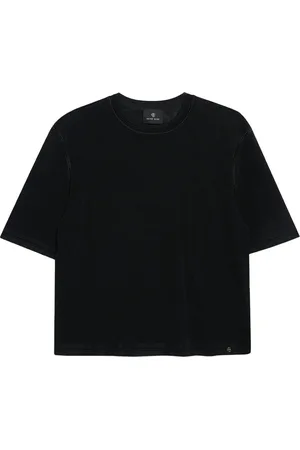 ANINE BING Top, Dame, Sort, XS, Klassisk sort sweater - rund hals