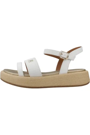 Tommy Hilfiger Sko, Dame, Hvid, 37 EU, Erika Flade Sandaler