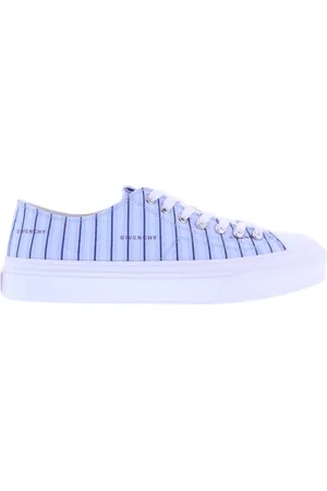 Givenchy Sko, Herre, Blå, 45 EU, Bomuld, City Low Sneakers